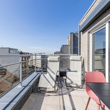 Apartamento Penthouse Bij Leopoldpark Ostende Exterior foto
