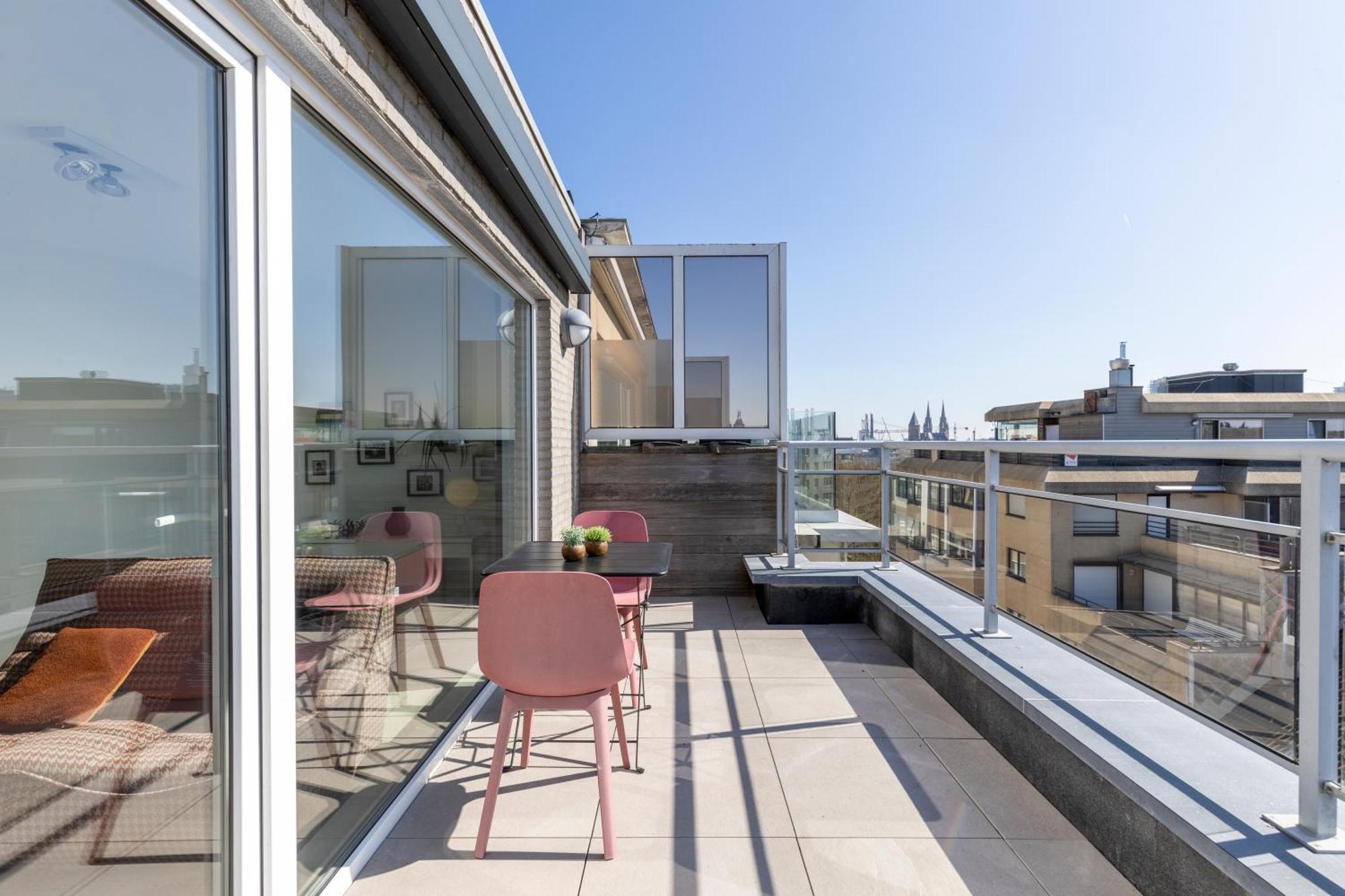 Apartamento Penthouse Bij Leopoldpark Ostende Exterior foto