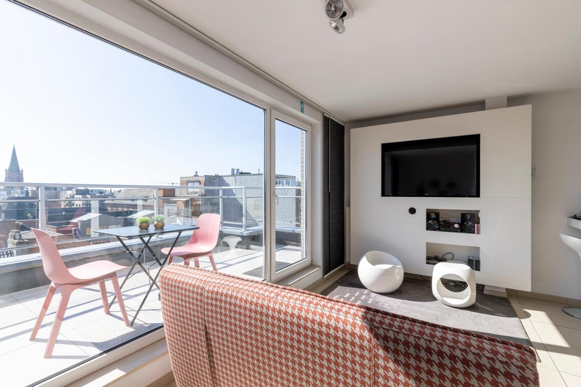 Apartamento Penthouse Bij Leopoldpark Ostende Exterior foto